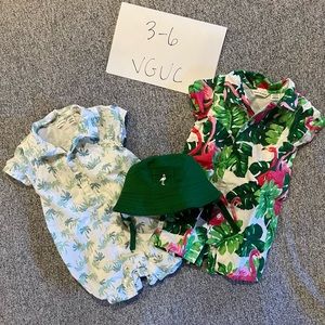 Janie and Jack tropical set